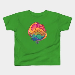 Dino Rainbow Kids T-Shirt